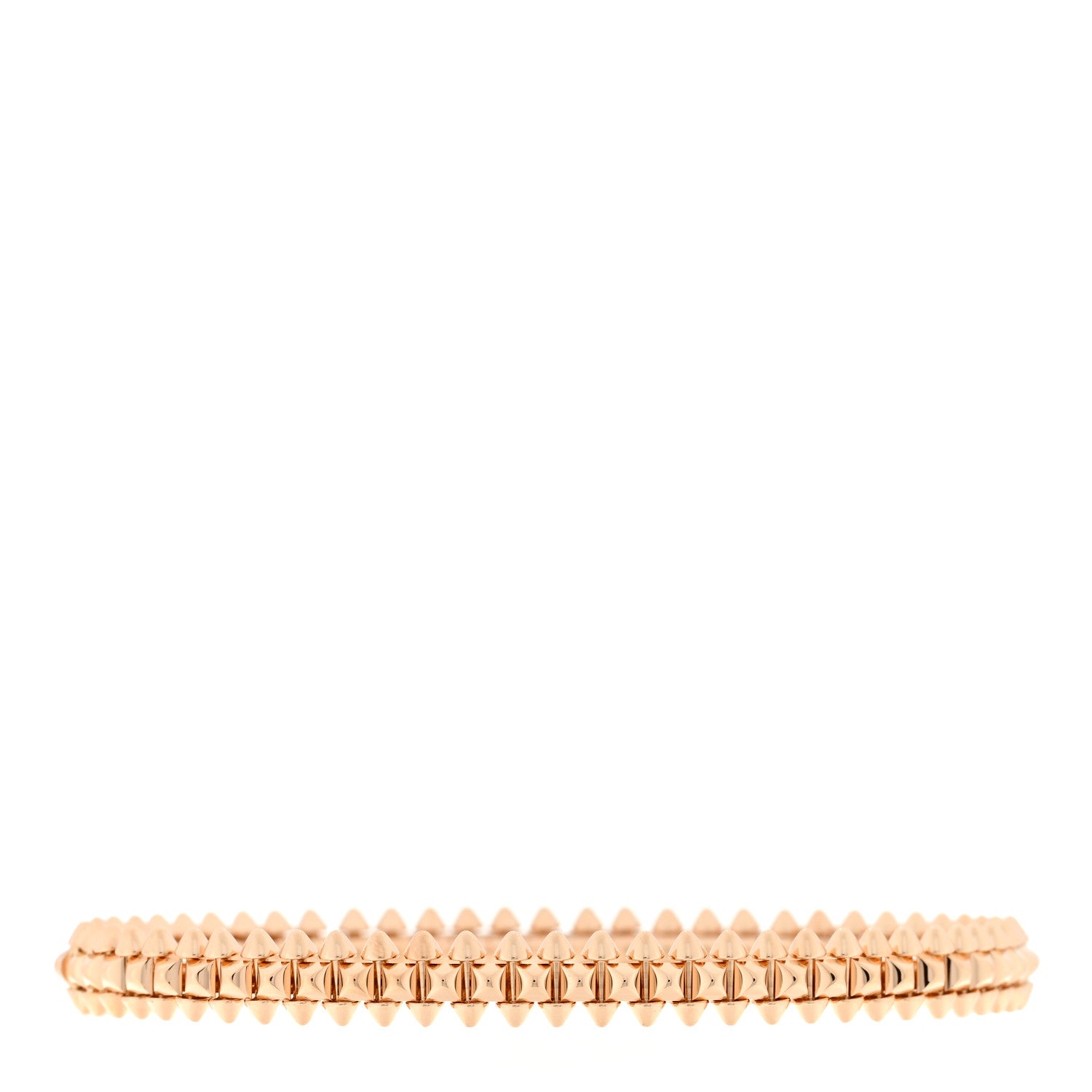 Cartier 18K Pink Gold Medium Clash De Cartier Bracelet 17 2 of 4