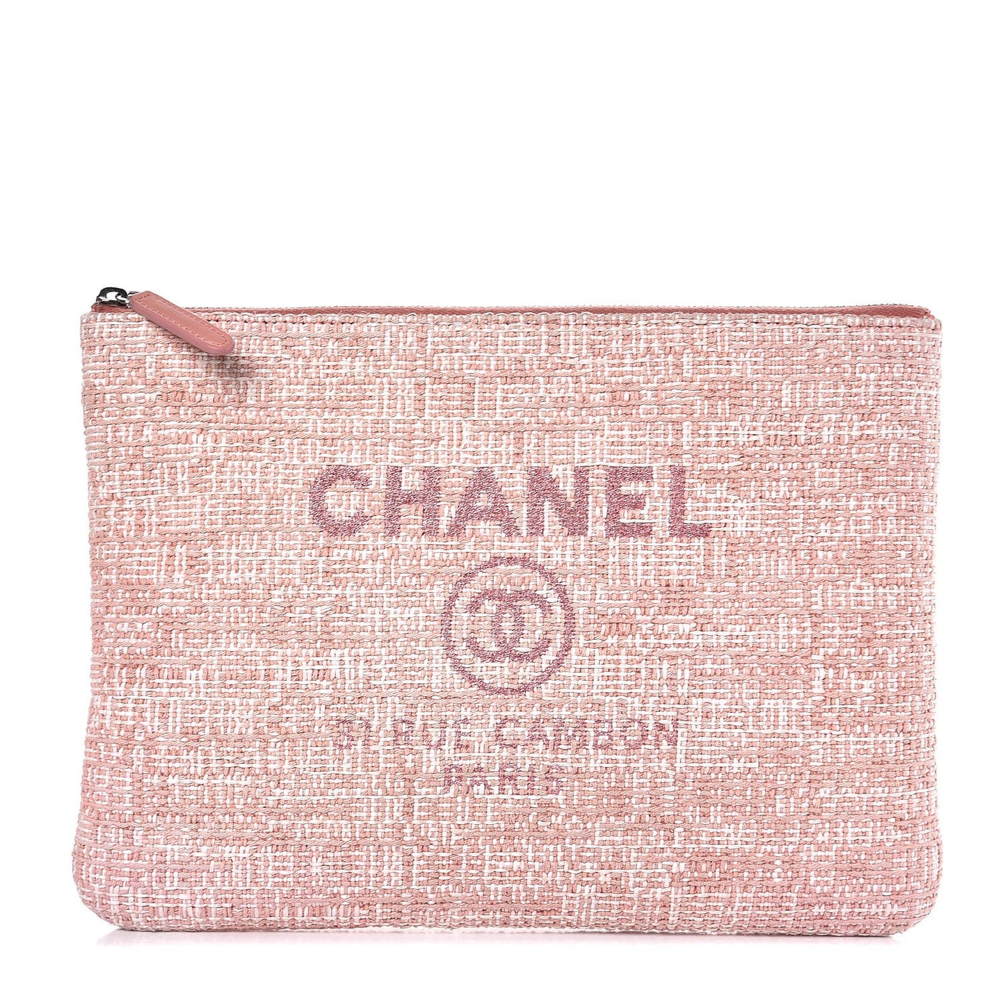 Canvas Small Deauville Pouch Pink