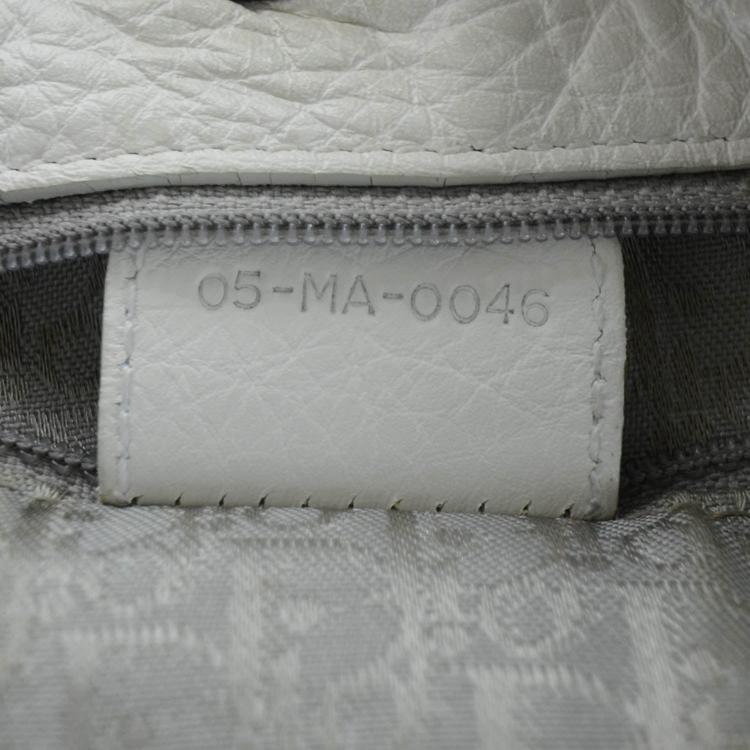 Christian Dior Leather Whipstitch Gaucho White 9 of 10