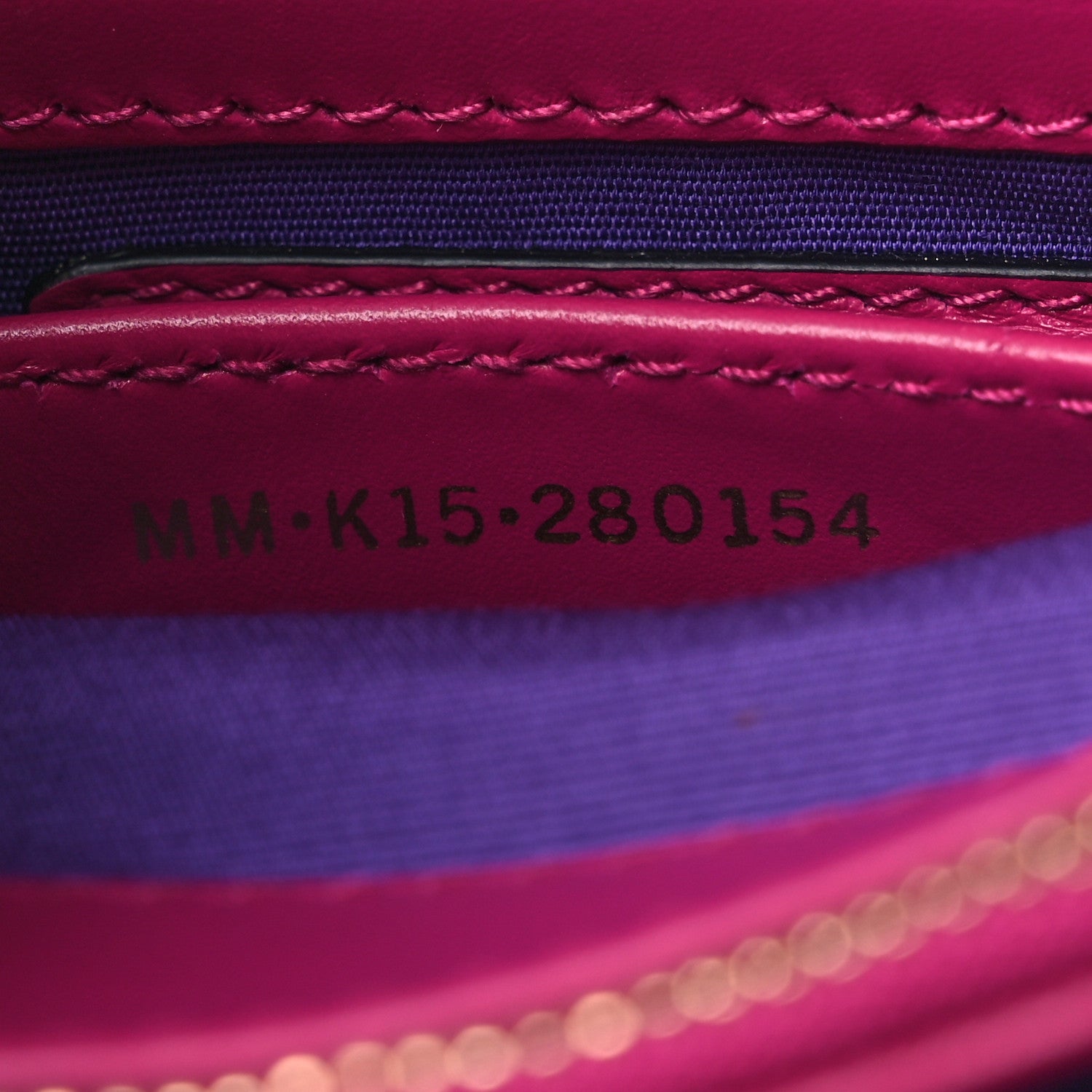 Bulgari Calfskin Serpenti Forever Shoulder Bag Pink 7 of 10