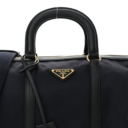 Prada Re-Nylon Saffiano Medium Re-Edition 1978 Top Handle Bag Bleu 8 of 11