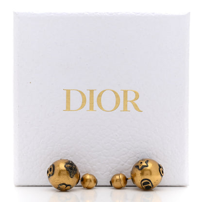 Christian Dior Metal Bee Mise En Dior Tribal Earrings Gold 5 of 5