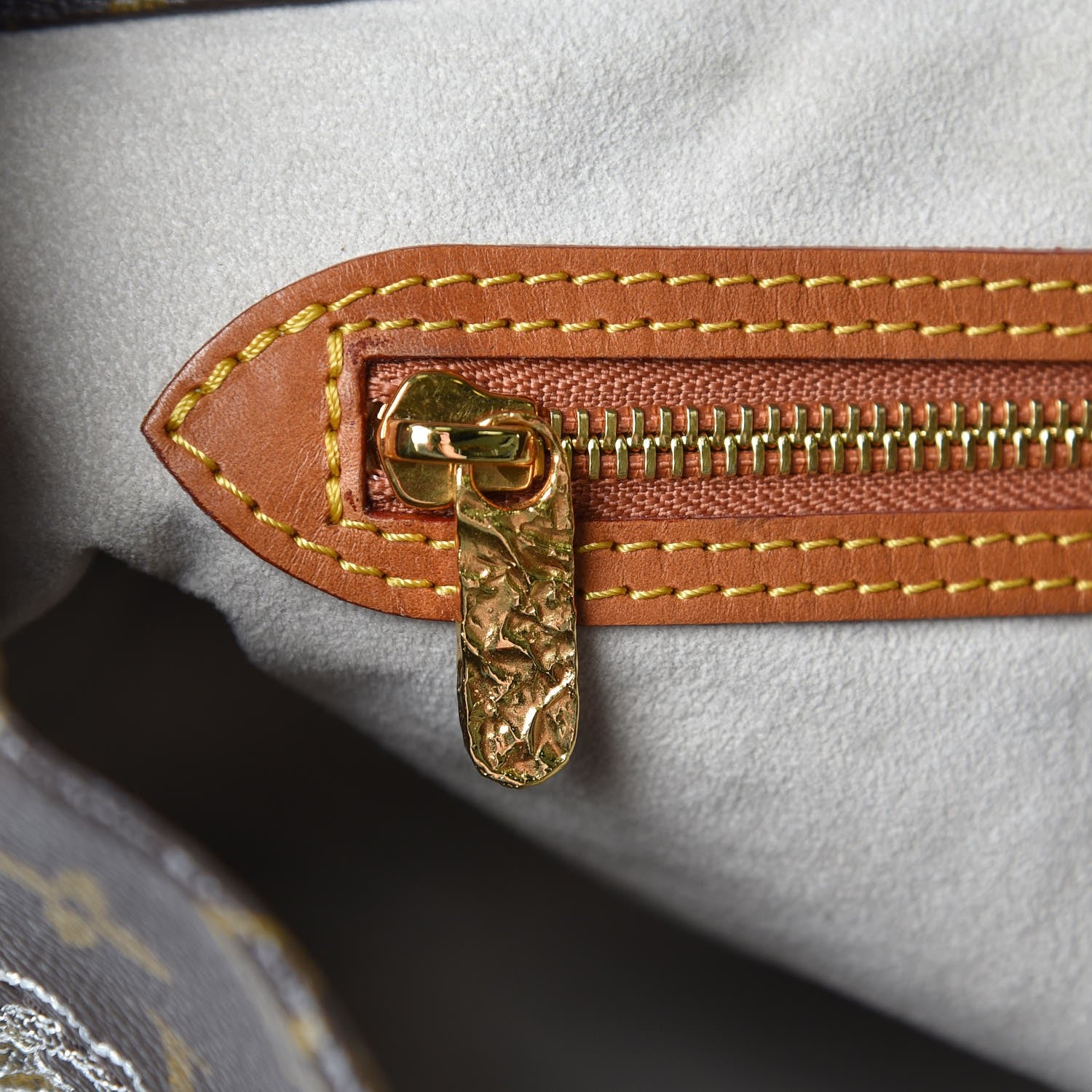 Louis Vuitton Monogram Dentelle Fersen Silver 7 of 9