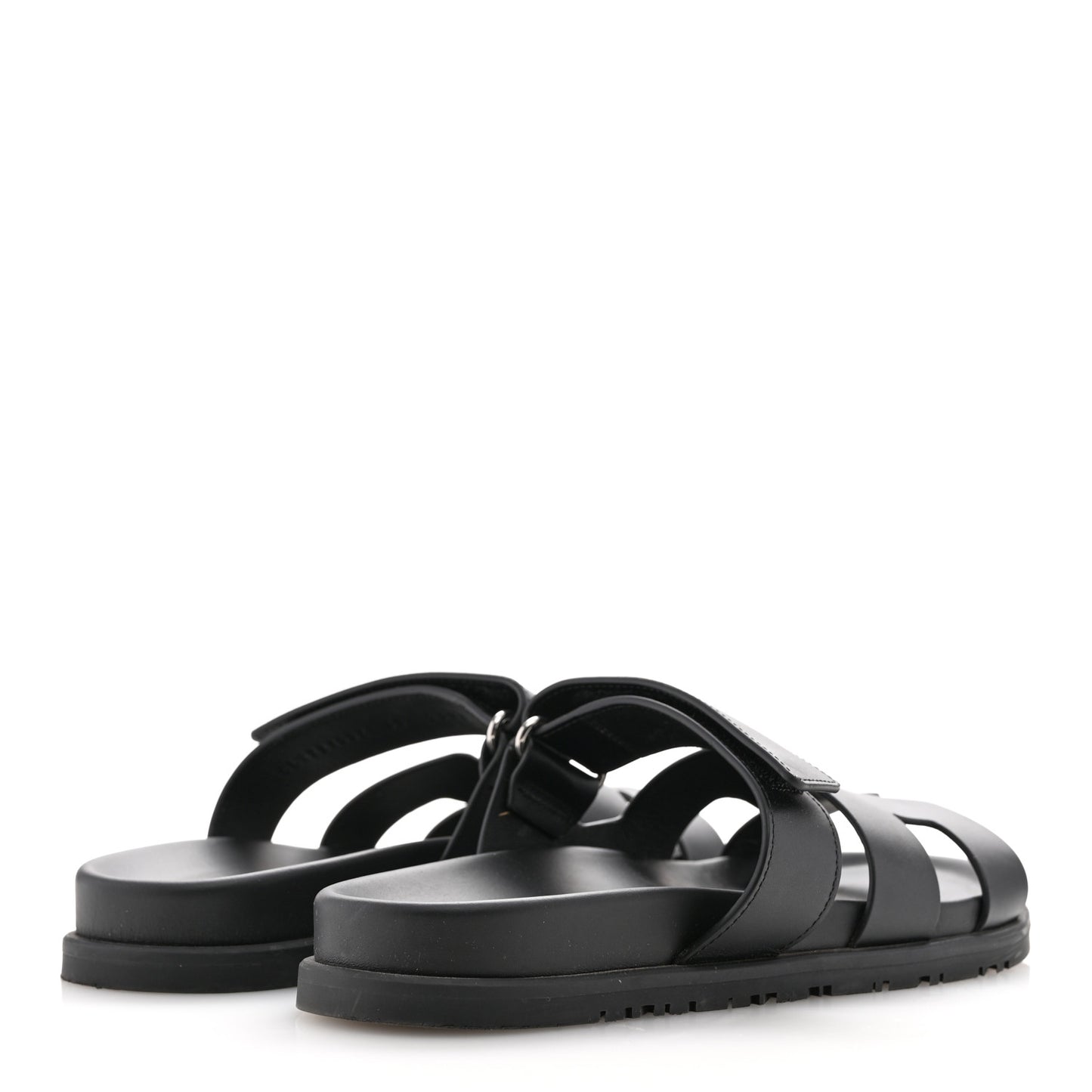 Calfskin Womens Chypre Sandals 38 Black