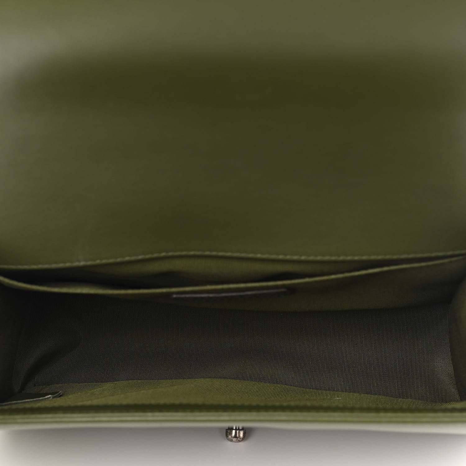 Chanel Lambskin Quilted Medium Boy Flap Green 4 of 10