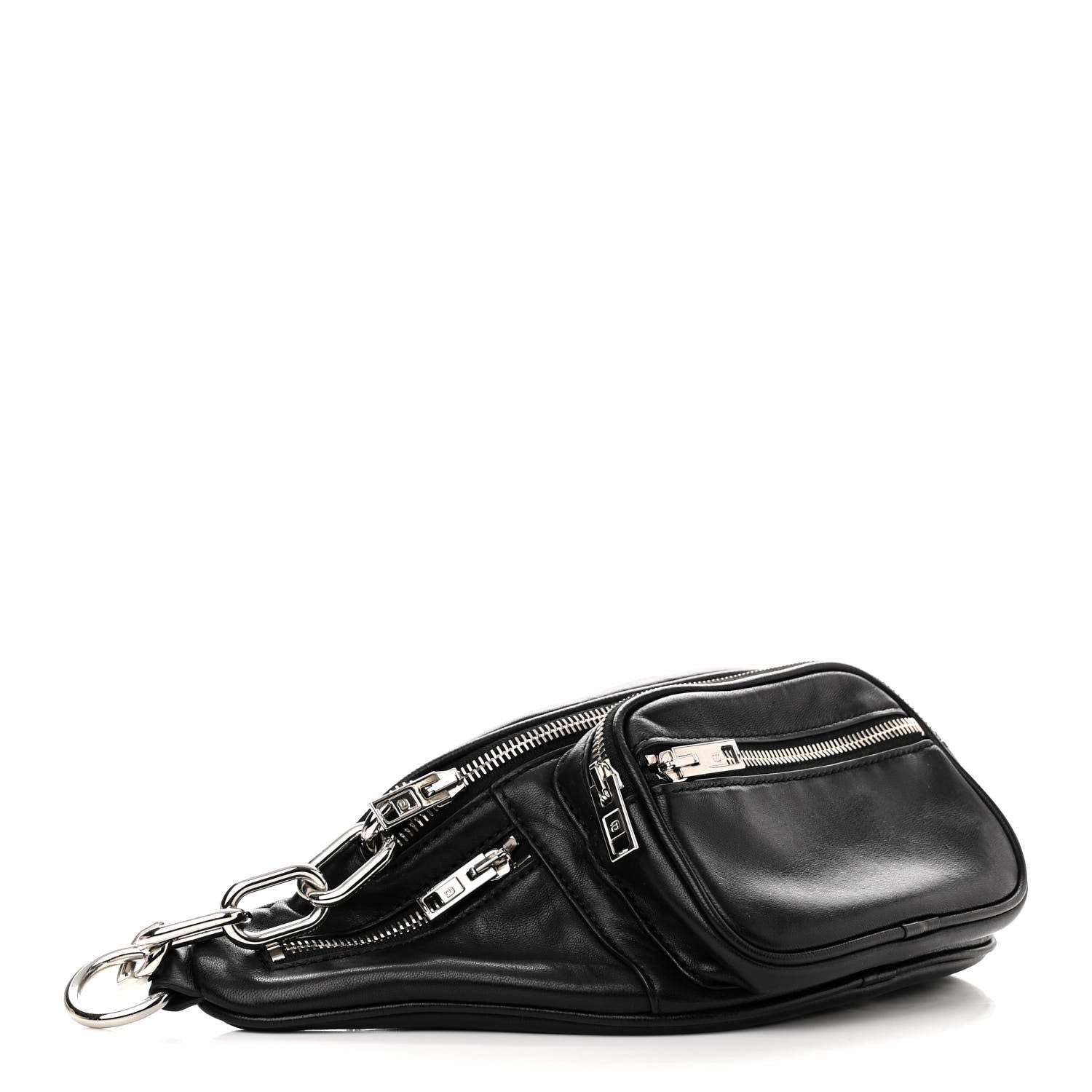 Alexander Wang Lambskin Attica Belt Bag Black 4 of 13