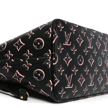 Louis Vuitton Monogram Fall For You Neverfull MM Black 9 of 12