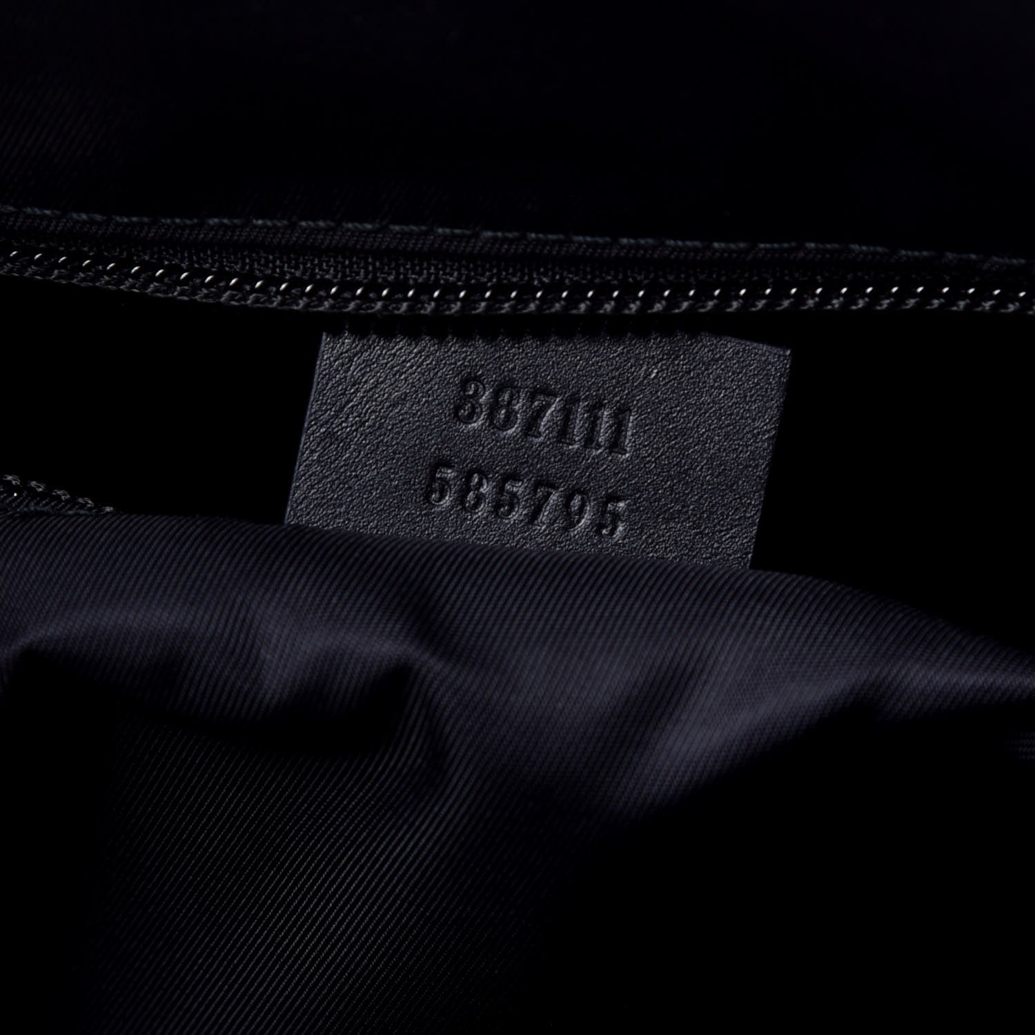Gucci GG Supreme Monogram Web Messenger Bag Black 7 of 9