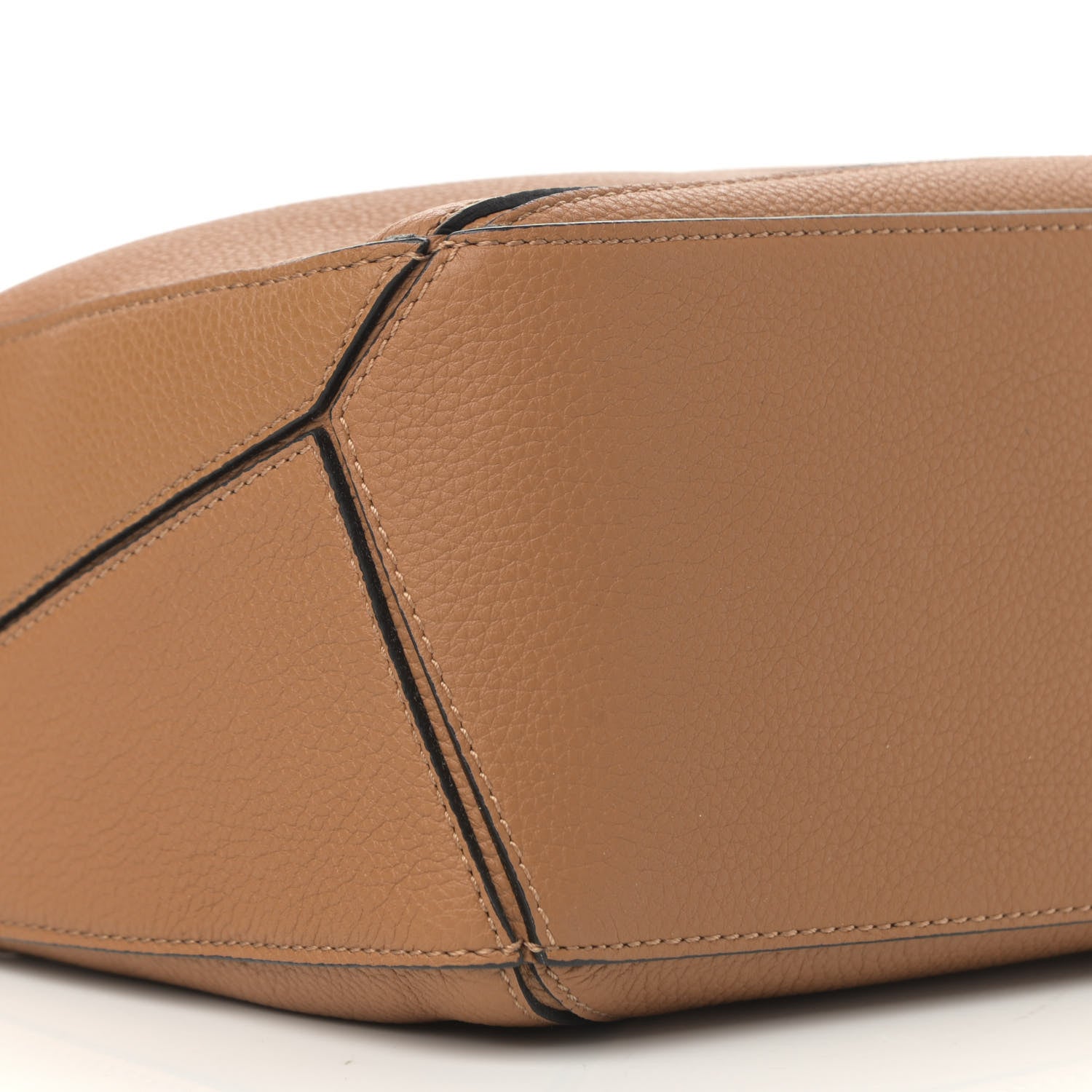 Loewe Soft Grained Calfskin Small Puzzle Bag Light Caramel 9 of 10