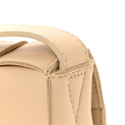 Bottega Veneta Lambskin Maxi Intrecciato Small Cassette Crossbody Bag Porridge 13 of 13