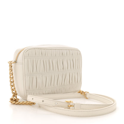 Prada Nappa Gaufre Camera Bag White 3 of 10