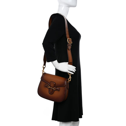 Gucci Calfskin Medium Lady Web Shoulder Bag Cuir 2 of 17
