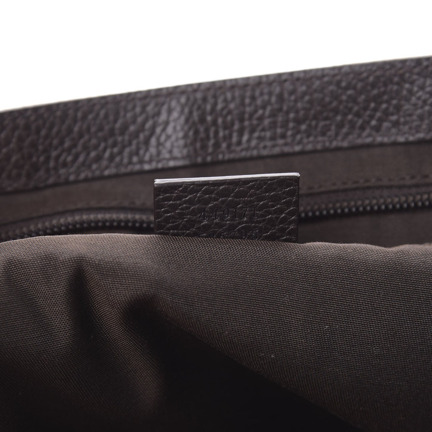 Monogram Large Flap Messenger Bag Beige Dark Brown