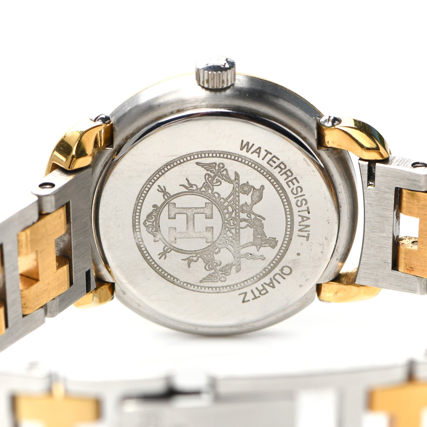 Stainless Steel 24mm Clipper Quartz Watch Gold