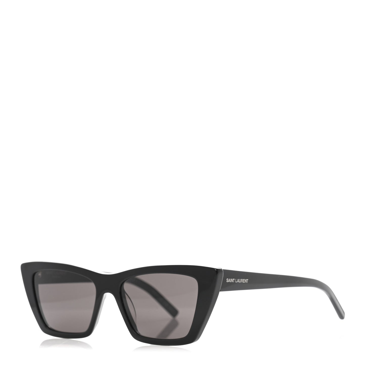 Acetate Mica Cat Eye Sunglasses SL 276 Black