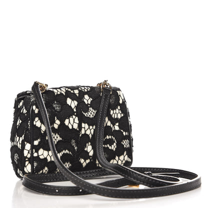 Dolce & Gabbana Lace Mini Miss Sicily Crossbody Black 3 of 6