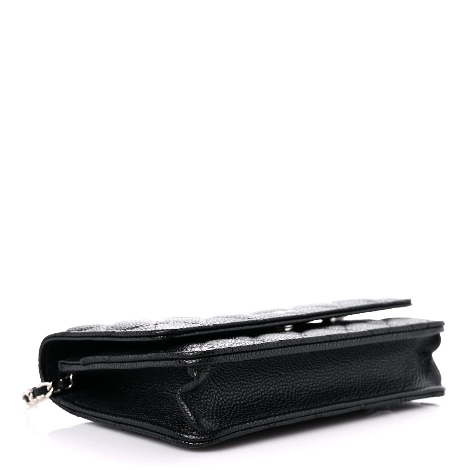 Chanel Caviar Quilted Wallet On Chain WOC Black 4 of 11