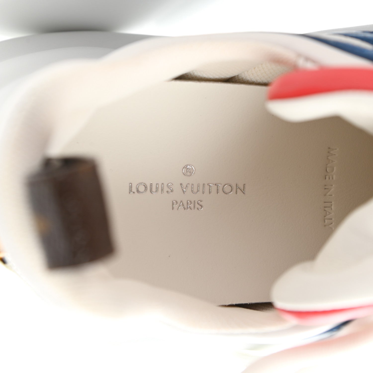 Louis Vuitton Calfskin Technical Nylon LV Archlight Sneakers 37.5 Electric Blue 7 of 9