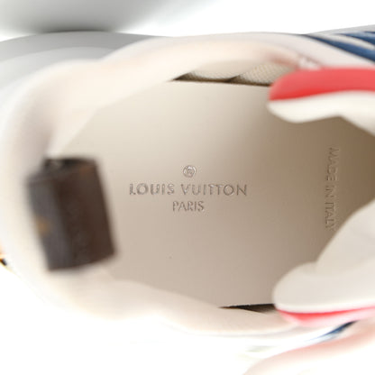 Louis Vuitton Calfskin Technical Nylon LV Archlight Sneakers 37.5 Electric Blue 7 of 9