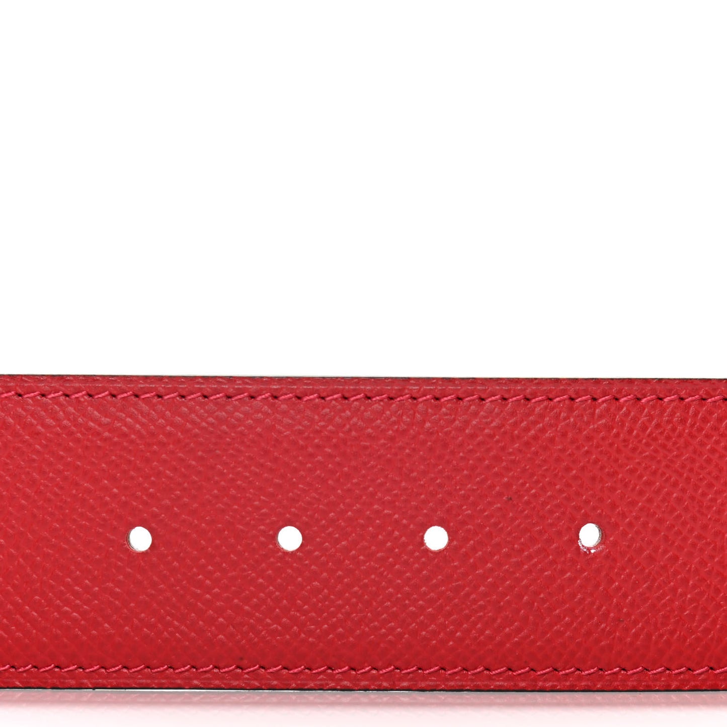 Epsom 42mm Belt Strap 80 Capucine Chocolate