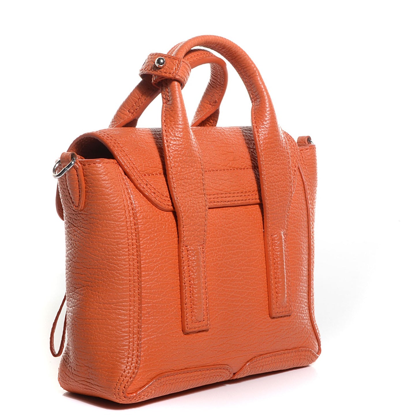 3.1 Leather Mini Pashli Satchel Mandarin