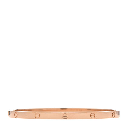 Cartier 18K Pink Gold Small LOVE Bracelet 17 2 of 3