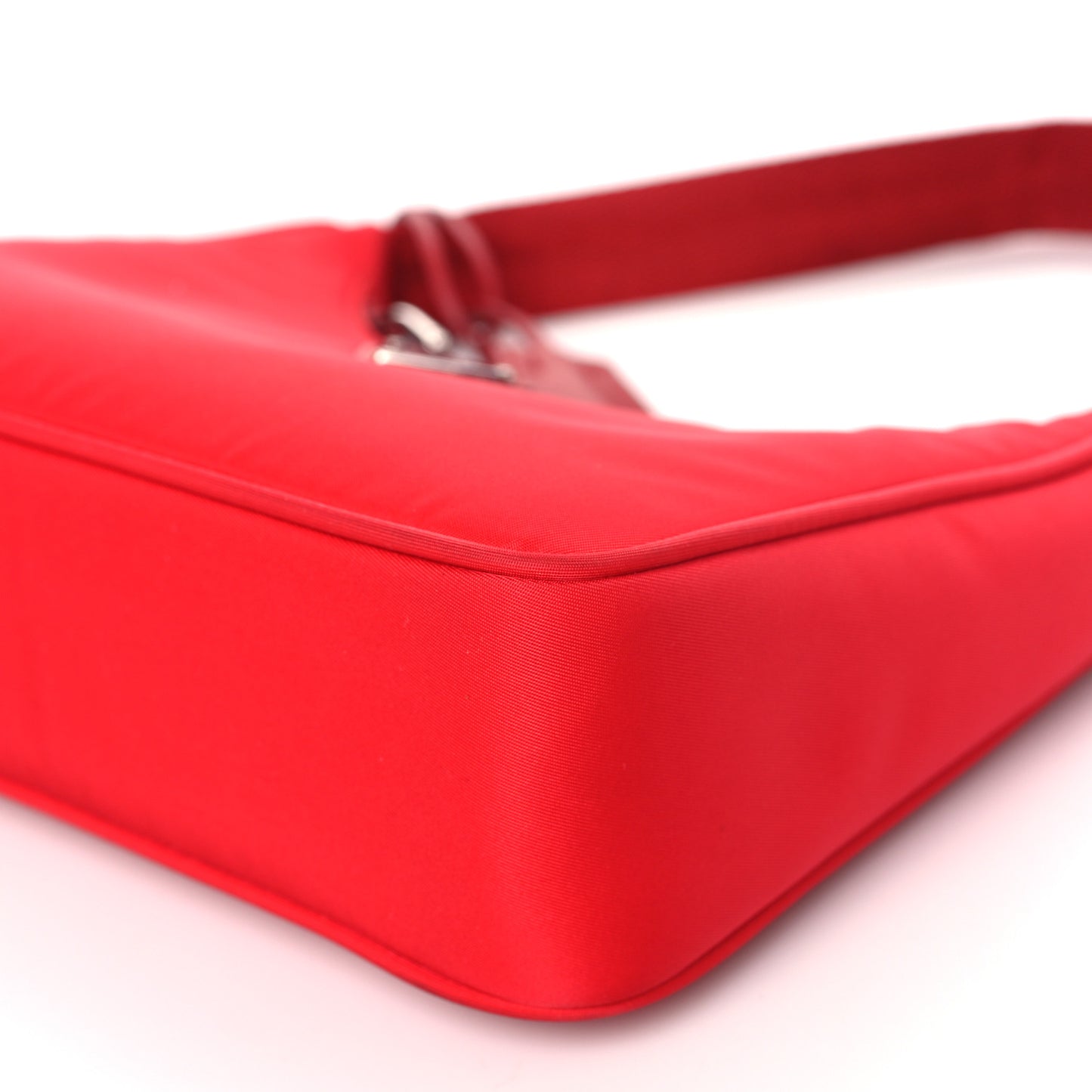 Tessuto Nylon Mini Re-Edition 2000 Bag Rosso