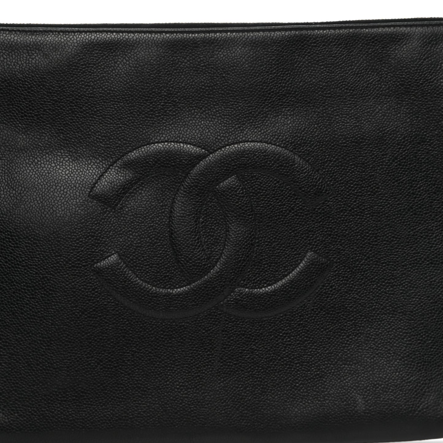 Caviar Large Timeless CC Cosmetic Pouch Black