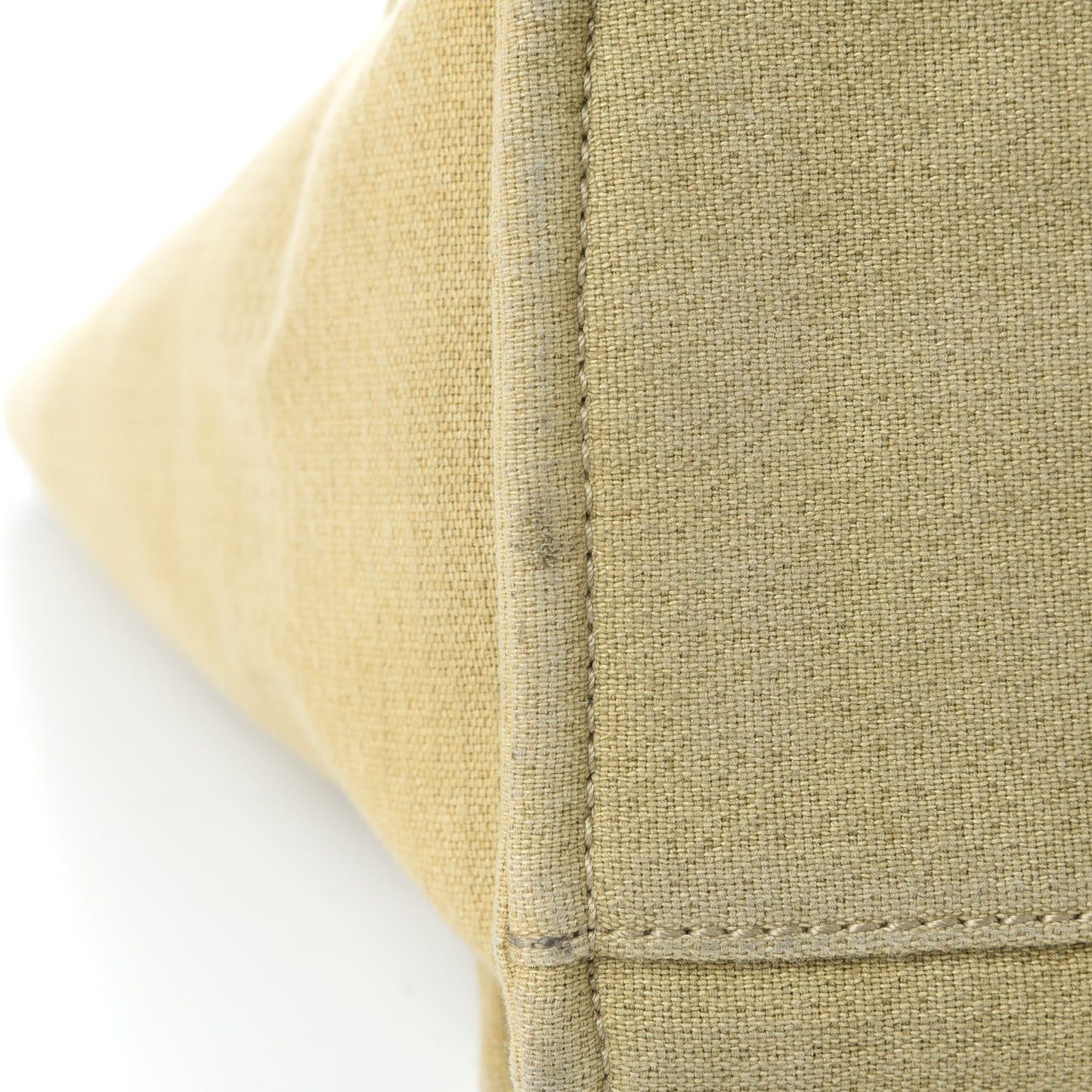 Canvas Medium Deauville Tote Beige Black