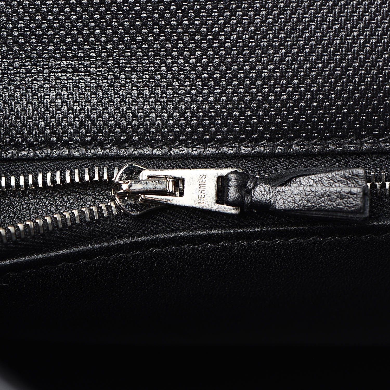 Hermes Swift Grain d'H Ghillies Kelly 32 Black 15 of 36