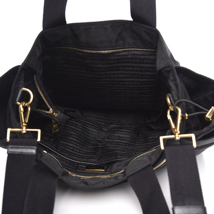 Prada Tessuto Nylon Vela Diaper Bag Black 5 of 11