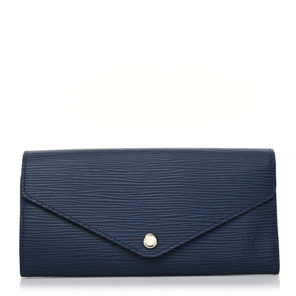 Louis Vuitton Epi Josephine Wallet Indigo 3 of 12