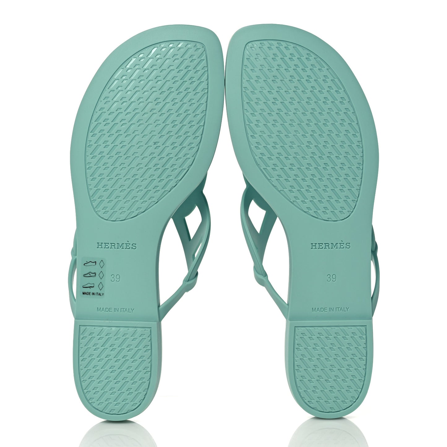 Rubber Womens Egerie Sandals 39 Vert Embrun