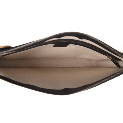 Gucci Grained Calfskin Bee Star Messenger Black 5 of 10