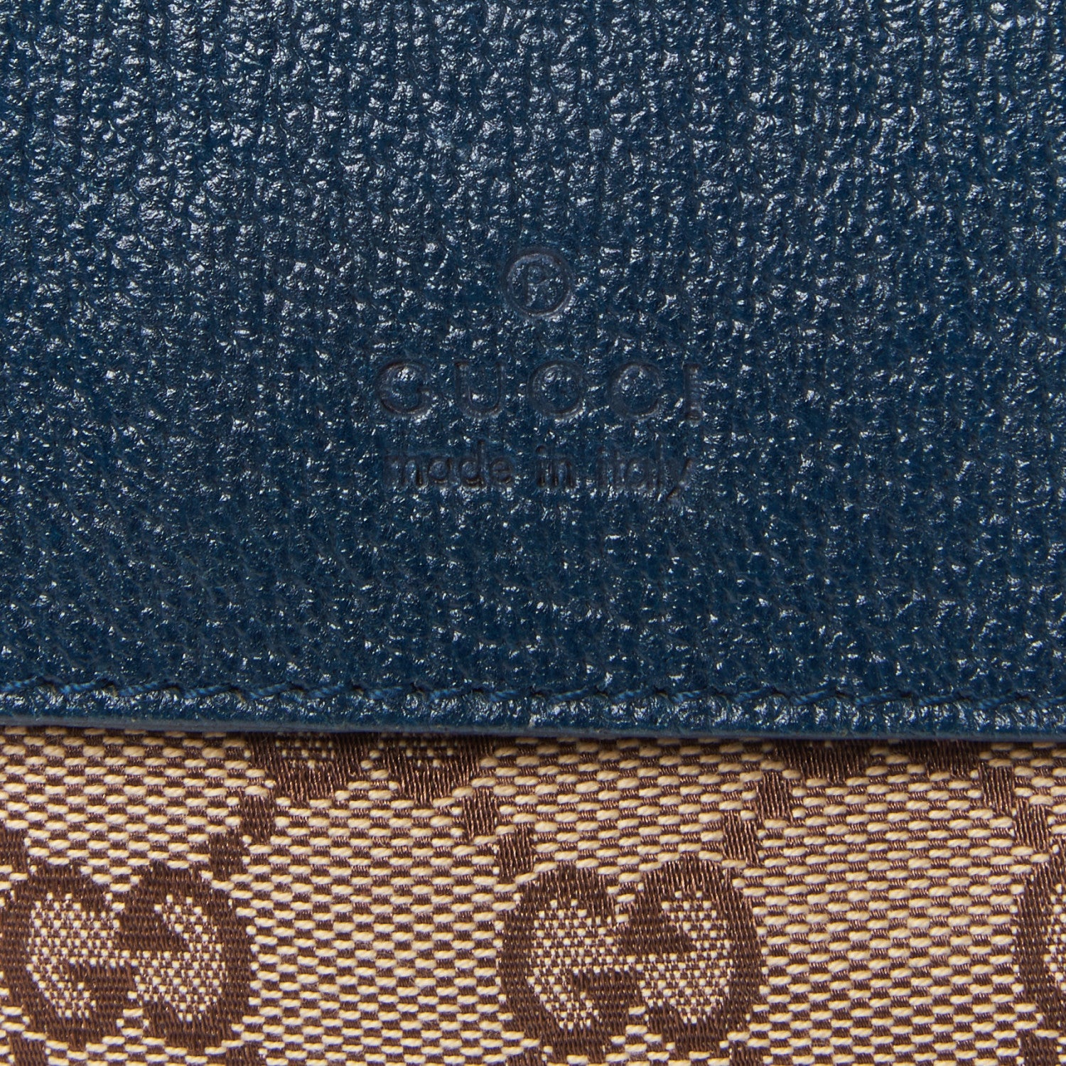 Gucci Monogram Web Belt Bag Navy 6 of 7