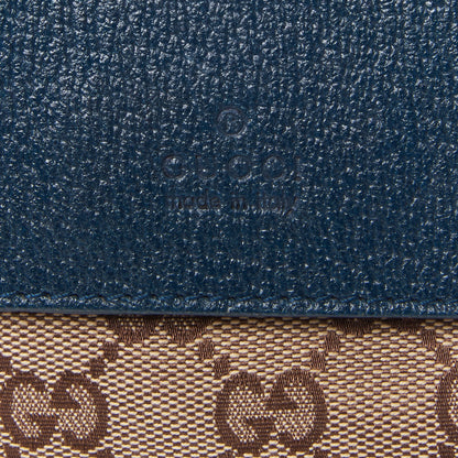 Gucci Monogram Web Belt Bag Navy 6 of 7