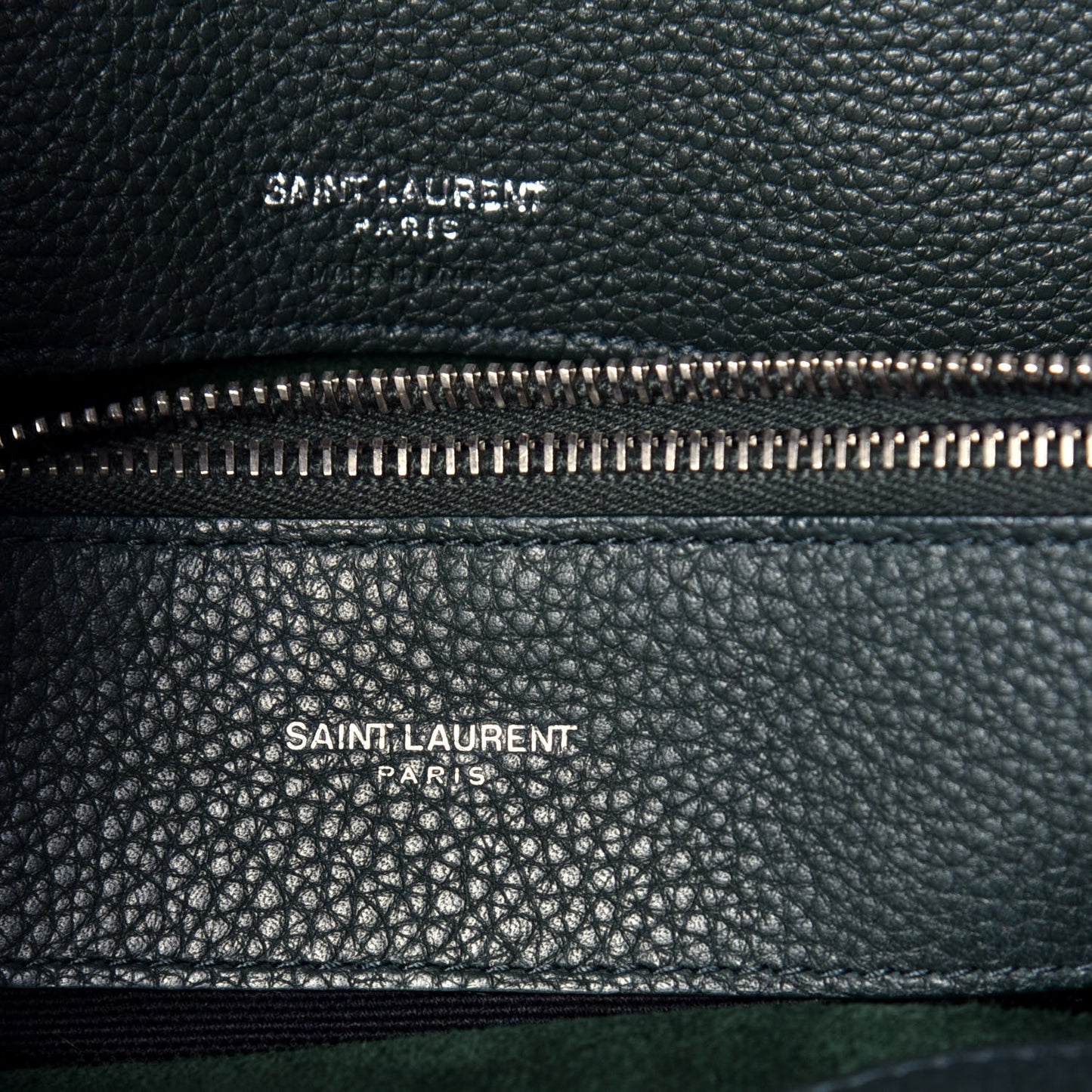 Grained Calfskin Small Supple Sac De Jour Dark Vert