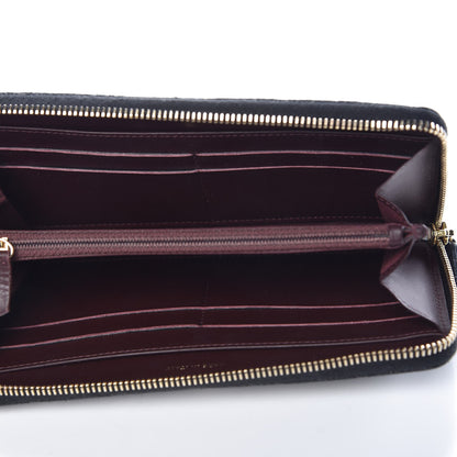 Chanel Caviar Quilted Large Gusset Zip Around Wallet Black 5 of 8