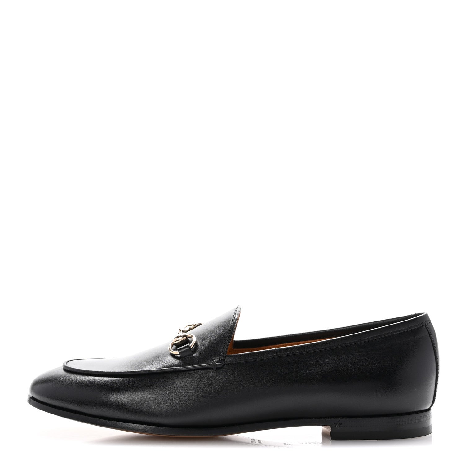 Gucci Calfskin Womens Jordaan Loafers 39 Black 1 of 11