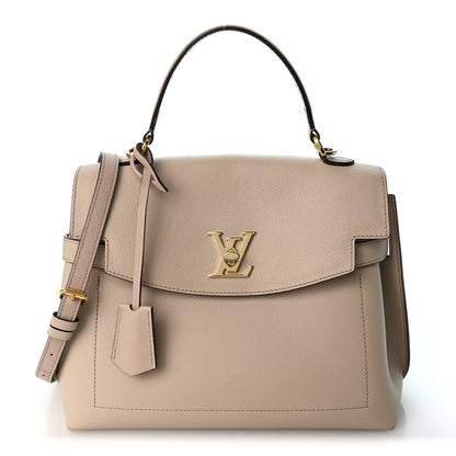 Louis Vuitton Soft Calfskin Lockme Ever MM  Greige 1 of 10