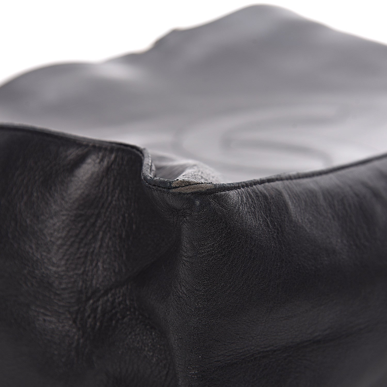 Chanel Calfskin CC Tote Black 22 of 22