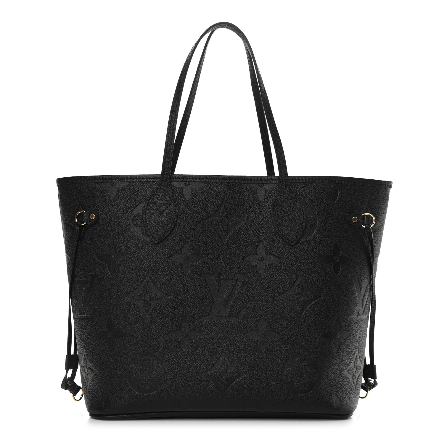 Louis Vuitton Empreinte Monogram Giant Neverfull MM Black 1 of 9