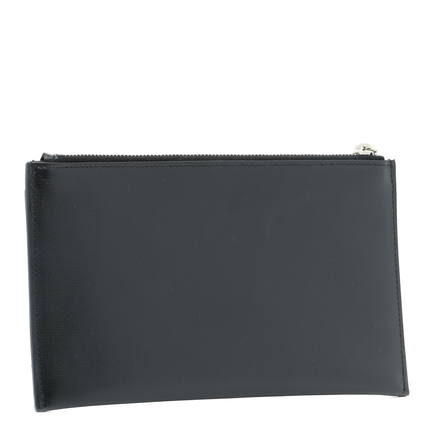 Saint Laurent Smooth Calfskin Monogram Bill Pouch Black 2 of 11