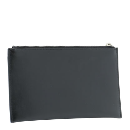 Saint Laurent Smooth Calfskin Monogram Bill Pouch Black 2 of 11