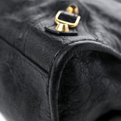 Balenciaga Agneau Classic Gold Hardware City Black 10 of 17