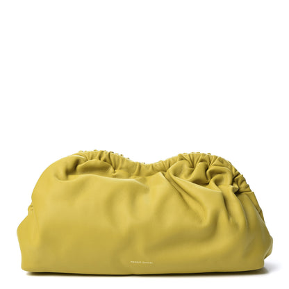 Mansur Gavriel Lambskin Cloud Clutch Pomelo 1 of 9