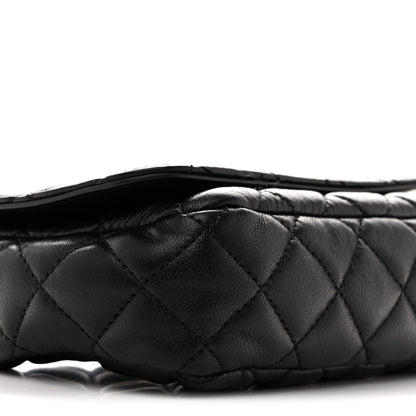 Versace Nappa Quilted Small Medusa Chain Crossbody Black 8 of 10