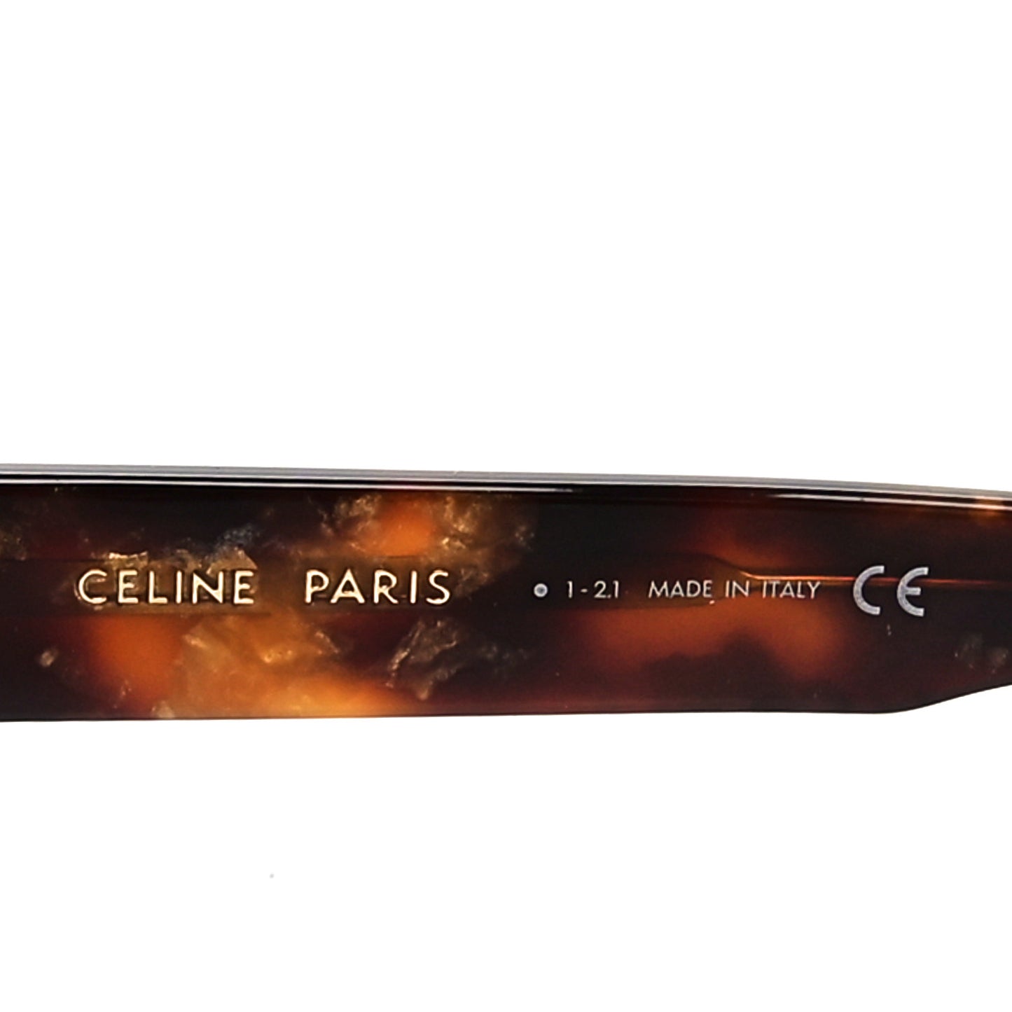 Acetate Square Sunglasses CL40130I Havana