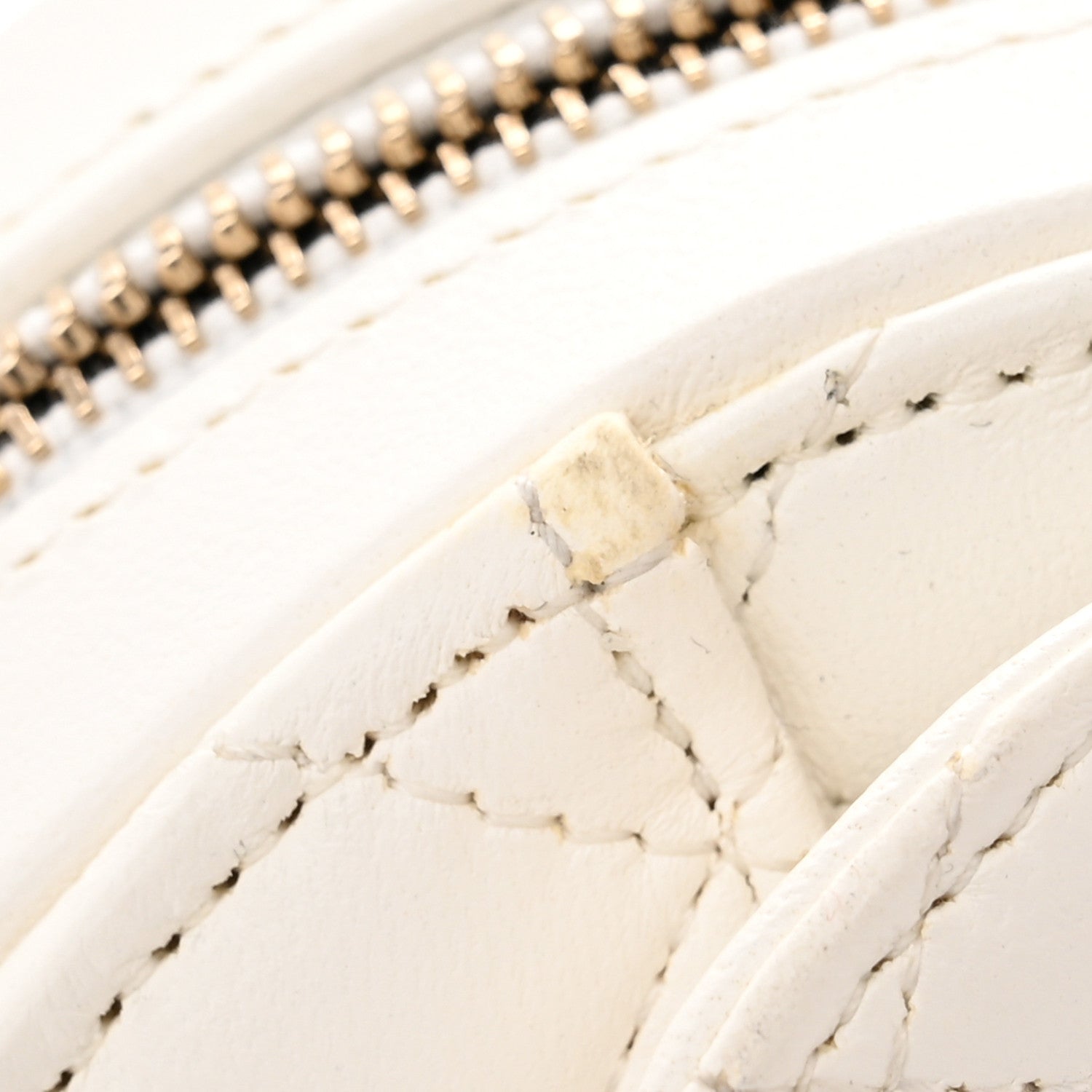 Chanel Lambskin Quilted CC In Love Heart Clutch With Chain White 11 of 13