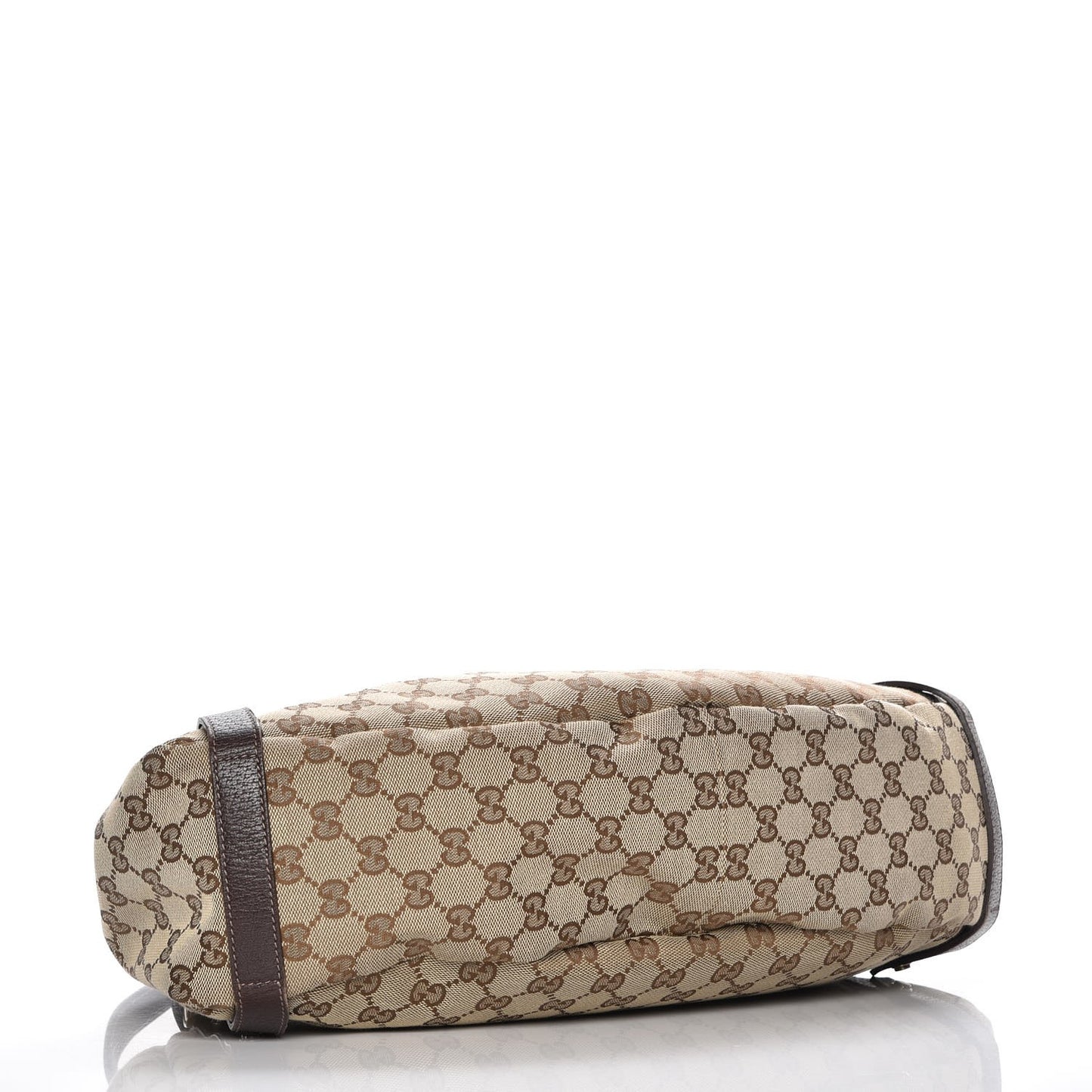 Monogram Medium Abbey Shoulder Bag Dark Brown